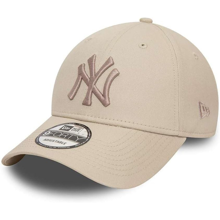 Кепка бейсболка New Era 9Forty Strapback New York Yankees Stone Beige
