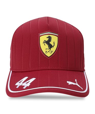 Кепка PUMA Scuderia Ferrari F1 2025 Lewis Hamilton червона, універсальний розмір