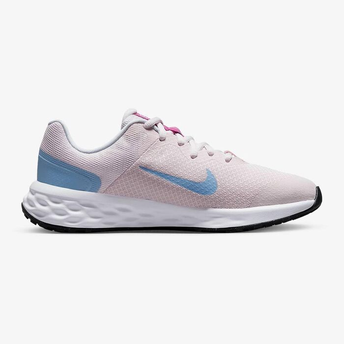 Дитячі кросівки Nike Revolution 6 для хлопчиків (38.5 EU, Pearl Pink Cosmic Fuchsia Cobalt Bliss)