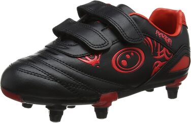 Футбольні бутси Optimum для чоловіків, Easy Fastening, 6 шипів, 39 EU, червоно-чорні