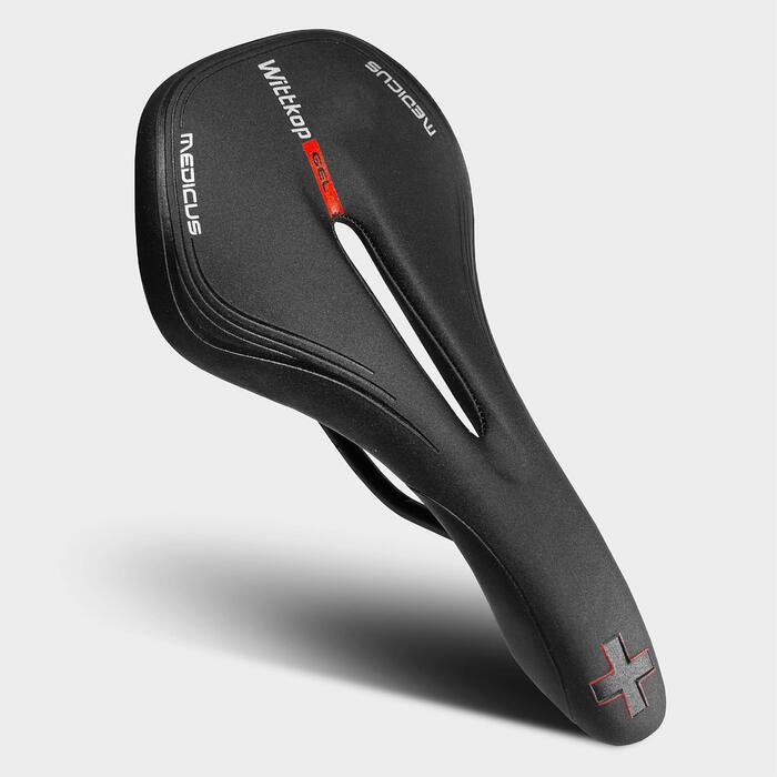 Фahrradsattel WITTKOP: велосипедний сідло з гелевою підкладкою та Medicus Concept | для жінок та чоловіків | MTB, City | однотонний