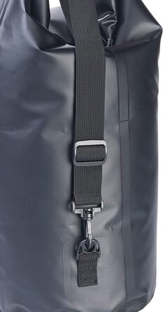 Водонепроникний Packsack Xcase: міцний мішок для спорядження, 20л, чорний. Ідеально для водного спорту, подорожей та зберігання.