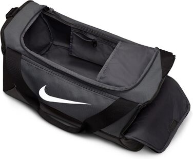 Сумка Nike Duff, універсальний розмір, сірий/чорний/білий