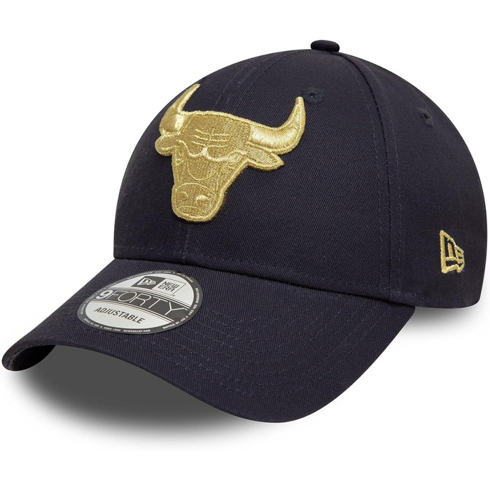 Кепка New Era NBA 9Forty Chicago Bulls, кепка з вигнутим козирком, універсальний розмір, #37189