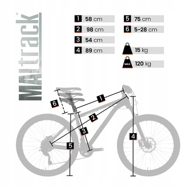 Гірський велосипед MalTrack Urban Sport, рама 18