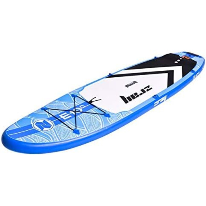 Надувна SUP-дошка Zray Evasion Deluxe 10.0, 297 см, алюмінієве весло, для серфінгу та веслування, ISUP