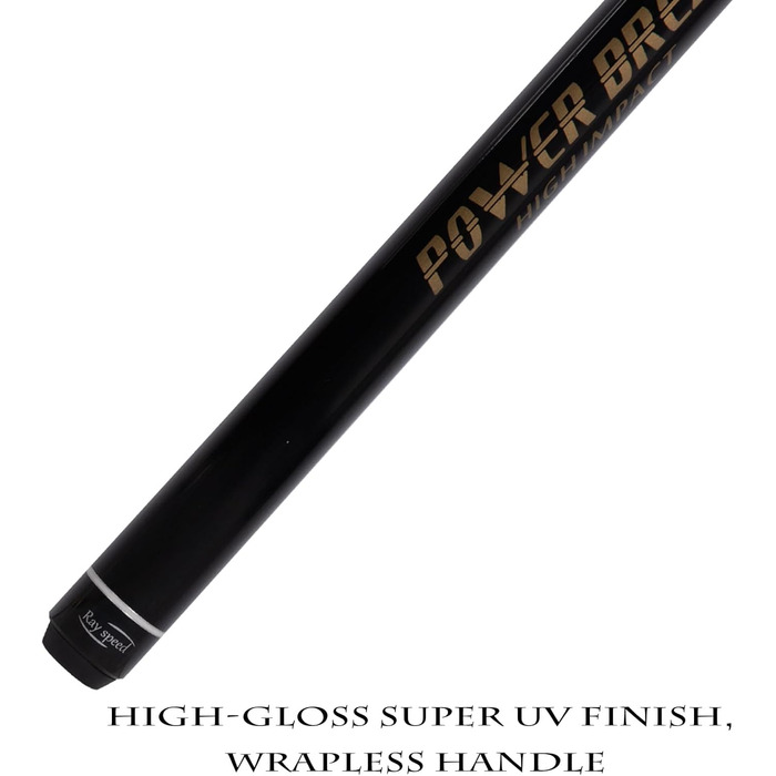 Білльярдний кий Ray Speed Heavy Hitter Jump Break, 3 частини, 14 мм наконечник з фенолу, 567-625 г, 21 oz, винно-червоний