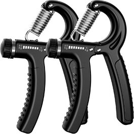 Набір для тренування зап'ястя 2 шт. (5-60 кг), тренажер для рук та зап'ястя, Grip, антиковзкий, для спортсменів та відновлення, FC0101 (Світло-сірий)