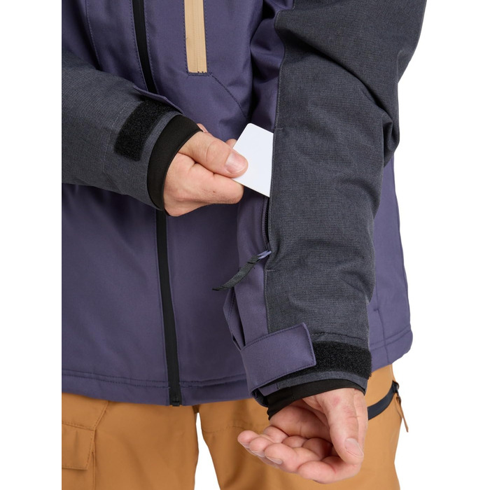 Чоловіча куртка Quiksilver Dawon (XL, Graystone) - Сіра вітровка