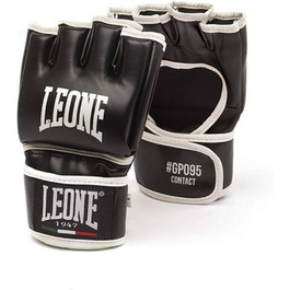 MMA рукавички LEONE 1947 GP095, чорні, універсальні, розмір M