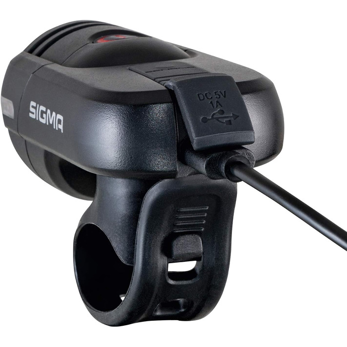 Комплект велосипедних LED фар SIGMA Aura45/Nugget II, 45/15 Люкс, акумуляторні, водозахищені, легкий монтаж, передня та задня фара