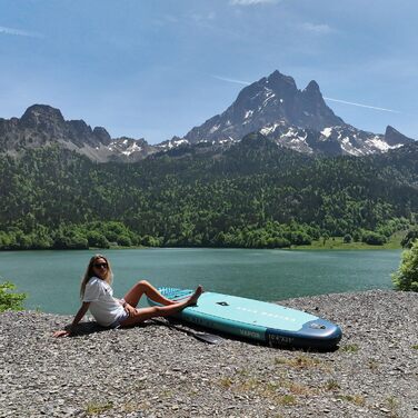 Надувна SUP-дошка Aqua Marina Vapor 2021 з веслом, сидінням-каяк, комплект 315×79×15 см
