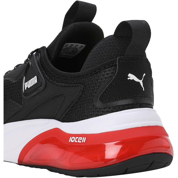 Кросівки для бігу PUMA Cell ThrillRoad - унісекс, 45 EU, чорний/червоний