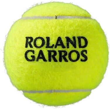 Тенісні м'ячі Wilson Roland Garros All Court жовті, 8 шт, для дорослих, універсальні