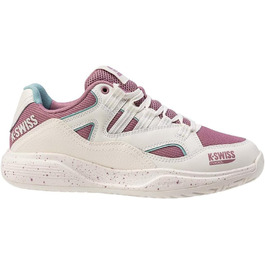 Жіноче кросівки K-Swiss Tura Team для падел-тенісу, 41 EU, білий, лілак, пастельно-бірюзовий