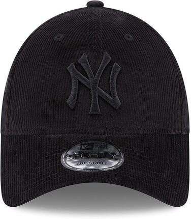 Кепка New Era New York Yankees MLB 9Forty чорного кольору, регульована, чорний (#32037)