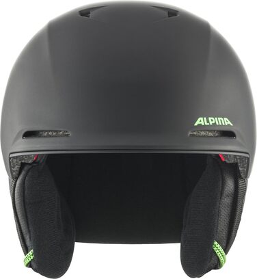 ALPINA Brix Jr — дитячий лижний шолом знімні вушні вставки, легкий, безпечний, хороша вентиляція, оптимальна амортизація ударів