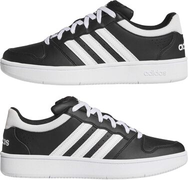 Чоловічі кросівки adidas Hoops Classic Core Black Cloud White, розмір 42 2/3 EU