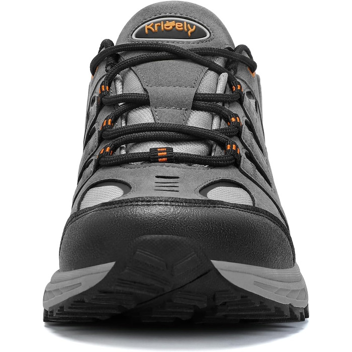 Черевики для трекінгу Kricely чоловічі, туристичні черевики, Outdoor, черевики для хайкінгу, спортивні черевики для трекінгу та походів (сірий, 40 EU)