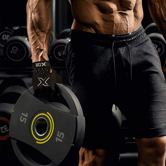 Рукавички для фітнесу Xn8: тренувальні, для важкої атлетики, їзди на велосипеді, для жінок та чоловіків, білі, розмір XL