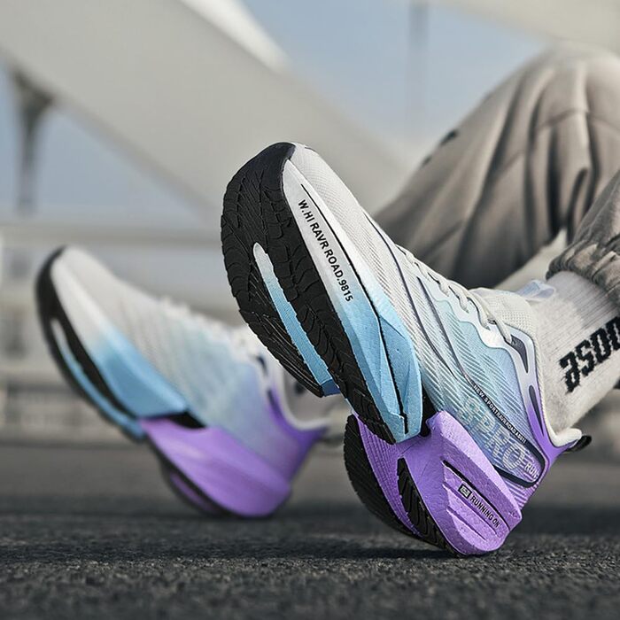 Дитячі кросівки для дівчаток, бігові та для ходьби, спортивні, дихаючі, легкі, для активного відпочинку, чорно-блакитні, розмір 36 (38/38.5 EU)