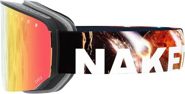 Гірськолижна маска NAKED Optics NOVA з змінними лінзами для чоловіків і жінок, для сноуборду та лиж, для поганої погоди, сумісна з окулярами, SpaceBears