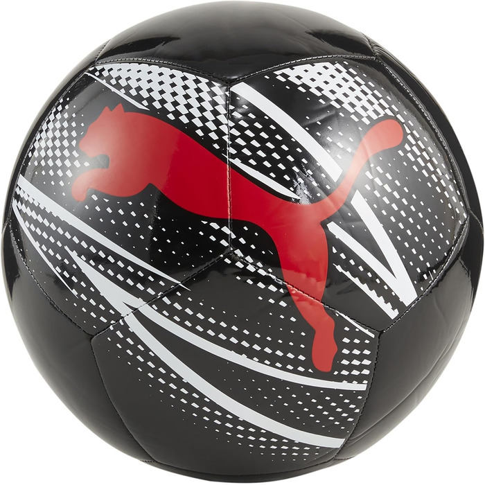 Тренувальні м'ячі PUMA Attacanto Graphic – 5 шт, чорний-білий-червоний