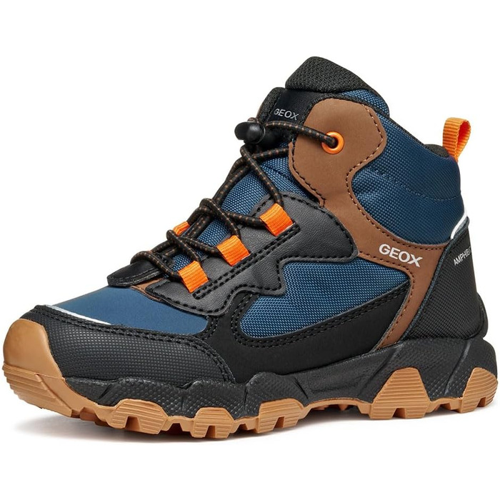 Дитячі кросівки Geox Jungen J Magnetar Boy B Navy Brown (24 EU)