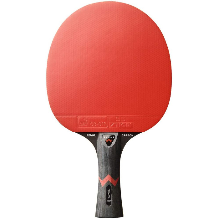 Професійна ракетка для настільного тенісу STIGA Pro Carbon, універсальна, для дорослих, червоно-чорна, комплект з двома ракетками