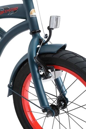 Дитяче велосипед BIKESTAR для хлопчиків 4-5 років | 16-дюймовий круїзний велосипед | Велосипед для дітей | Без ризику - протестуйте