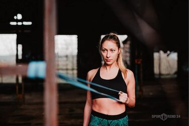 Еспандери Sporttrend 24® для фітнесу та мобільності (104 см) різної сили та кольорів