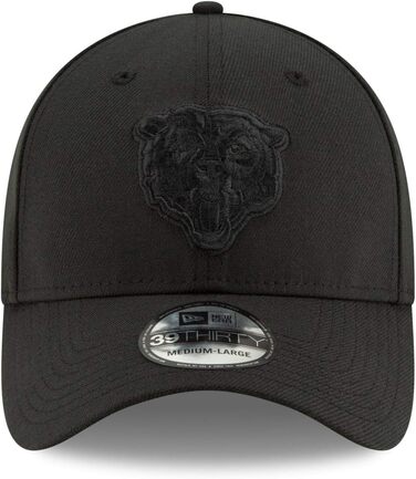 Кепка New Era 39Thirty Stretch-Fit з логотипами всіх команд НФЛ, розмір S-XL (M-L, Chicago Bears)