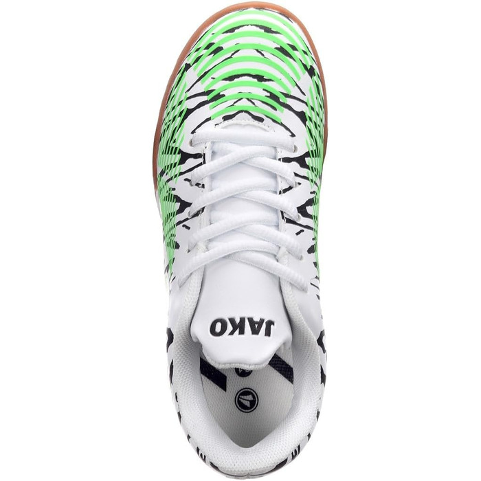 Дитячі спортивні залажні кросівки JAKO J-SI Take (35 EU, білий, неоновий зелений)