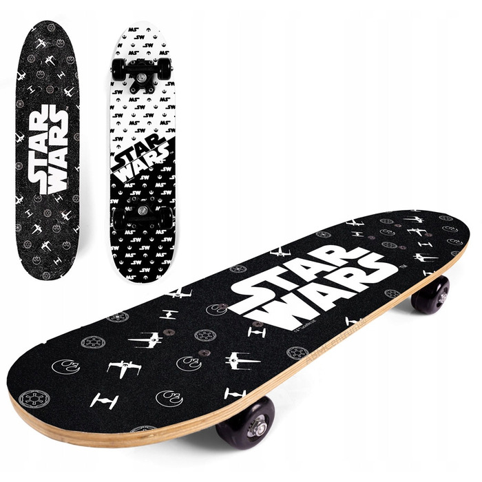 Дерев'яний скейтборд Seven (61 x 15 см), колеса 50 мм 95A, підшипники ABEC-5