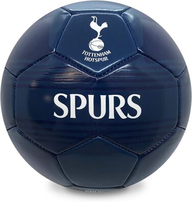 Футбольний м'яч Tottenham Hotspur з логотипом, офіційний мерч, подарунок для фанатів, синій, розмір 4