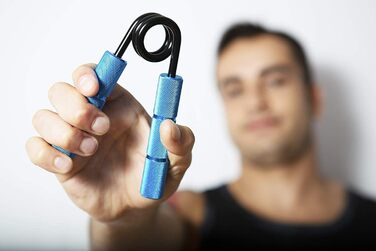 Тренажер для м'язів рук RPM Power PowerGripper Металевий, 150lbs, синій – для тренування хвату, кистей і передпліччя