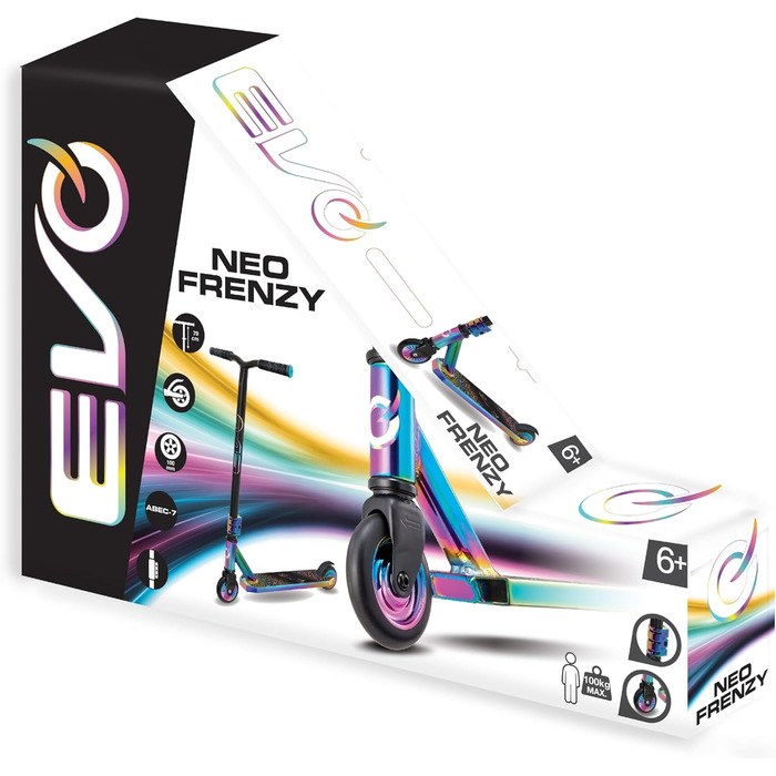 EVO Neo-Frenzy: дитячий трюковий самокат на 2 колесах, 6+