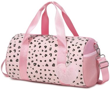 Спортивна сумка для дівчаток для балету та плавання, фіолетова (дизайн Liebe Rosa)