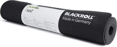 Фітнес-мат BLACKROLL чорний, для йоги та тренувань