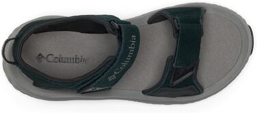 Columbia Konos Hiker 2-Strap: Чоловічі трекінгові сандалі, 48 EU, Black Titanium II