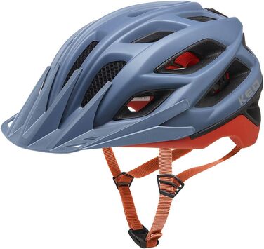 Велосипедний шолом KED Companion MTB, матовий сірий/помаранчевий, розмір L (55-61 см), 2023