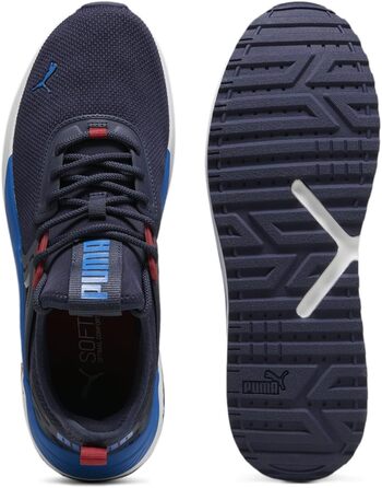 Кросівки PUMA Pacer 23 для чоловіків, чорні з червоним та синім, 46 EU