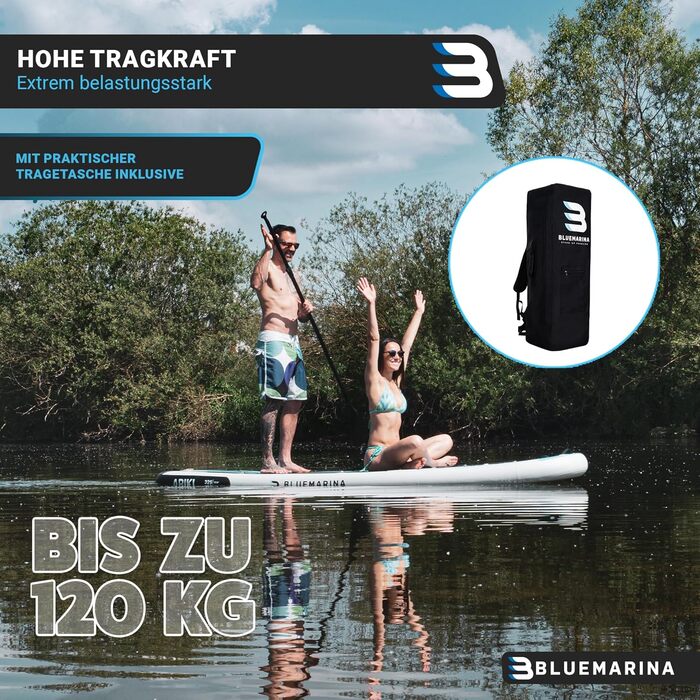 Дошка для SUP Ariki Bluemarina | 5 років гарантії - SUP дошка, Stand Up Paddle, дошка для серфінгу | 305x76x15cm, 325x86x15cm
