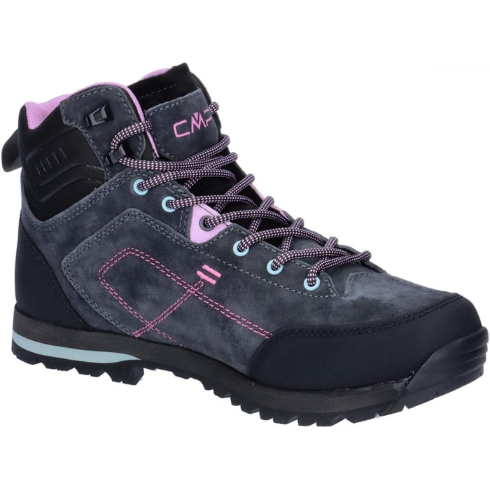 Жіночі трекінгові черевики CMP Alcor 2.0 Mid Wmn, водонепроникні, 39 EU, Piombo Ametista
