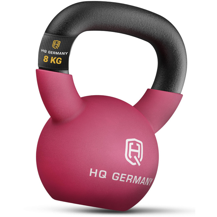 Гантель з неопрену HQ Germany® Vollguss 2-32 кг | Комплекти для початківців | Точність ваги ±2,0%