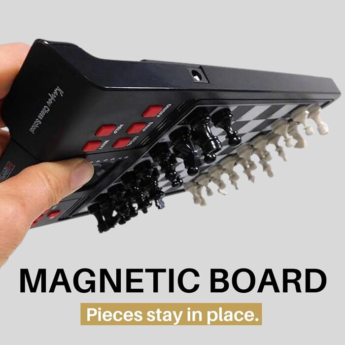 MILLENNIUM Schachschule M805 – навчальний набір для шахів, з інтерактивними вправами та посібником, для дітей, початківців та шкіл