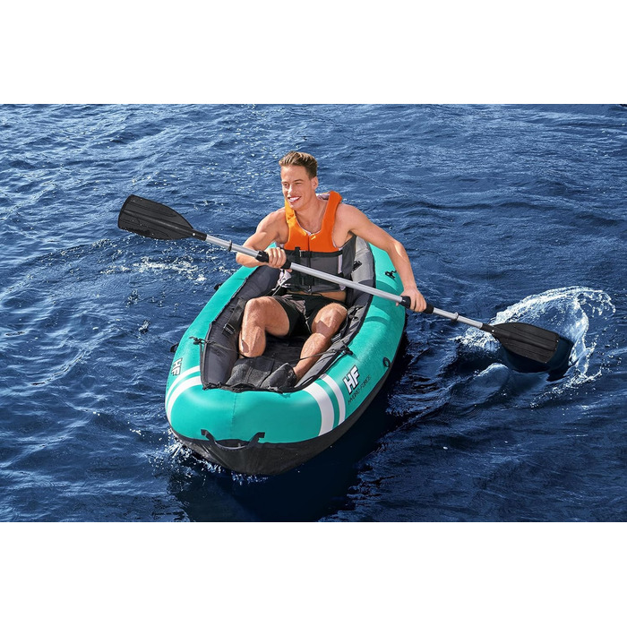 Надувний каяк Bestway Hydro-Force Ventura 280×86×40 см, комплект