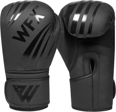 Професійні боксерські рукавички WFX зі шкіри для MMA, спарингу, кікбоксингу, мішка та муай тай