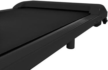 Бігова доріжка SogesHome 2 в 1 для дому, Walking Pad з LED-дисплеєм, Bluetooth, дистанційним керуванням, 1-6 км/год, чорна