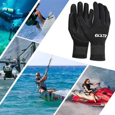 Дайвінг рукавички WYYHAA 3 мм неопренові, неслизькі, теплі, для дайвінгу, серфінгу, каякінгу